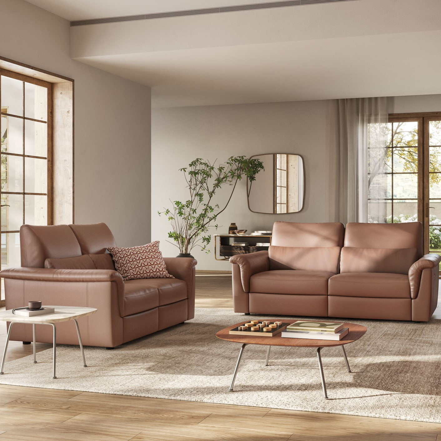 Natuzzi Editions Amorevole C176 Reclining Modular Sofa. Available from your Natuzzi Stockist Make Your House A Home, Bendigo, Victoria. Australia wide delivery to Melbourne. Italian leather.