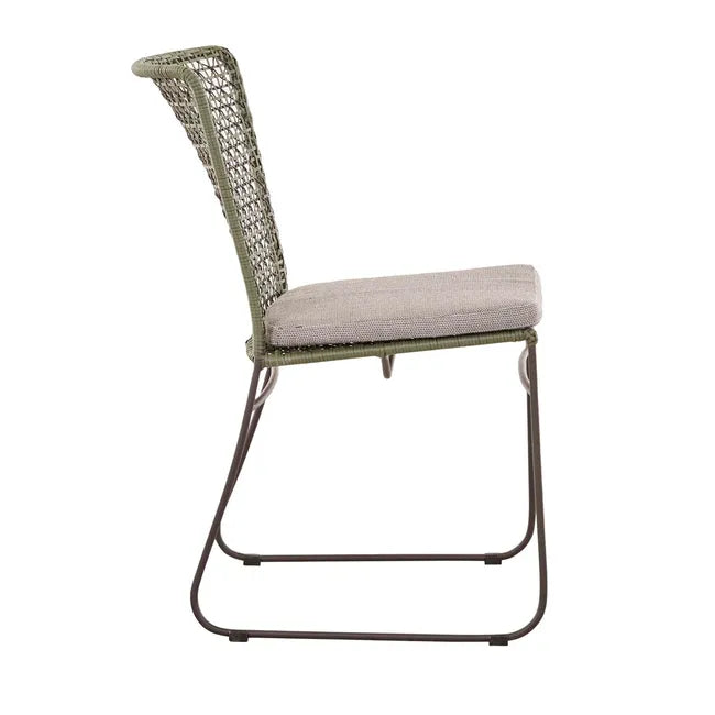 Cabana Sleigh Dining Chair by GlobeWest from Make Your House A Home Premium Stockist. Outdoor Furniture Store Bendigo. 20% off Globe West. Australia Wide Delivery.