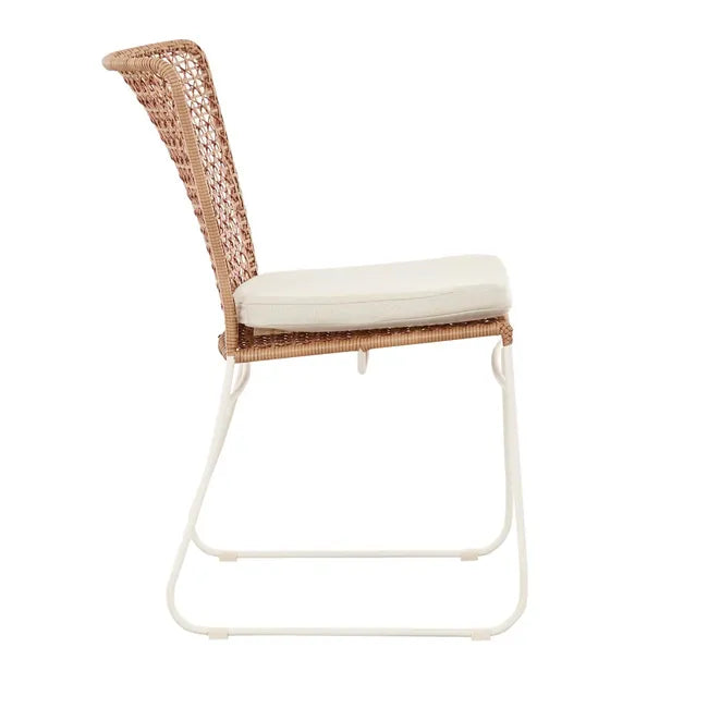 Cabana Sleigh Dining Chair by GlobeWest from Make Your House A Home Premium Stockist. Outdoor Furniture Store Bendigo. 20% off Globe West. Australia Wide Delivery.
