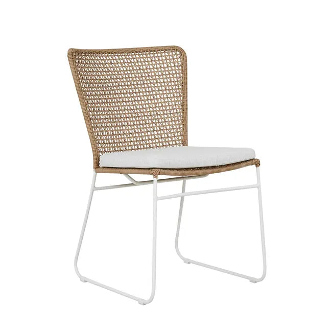 Cabana Sleigh Dining Chair by GlobeWest from Make Your House A Home Premium Stockist. Outdoor Furniture Store Bendigo. 20% off Globe West. Australia Wide Delivery.