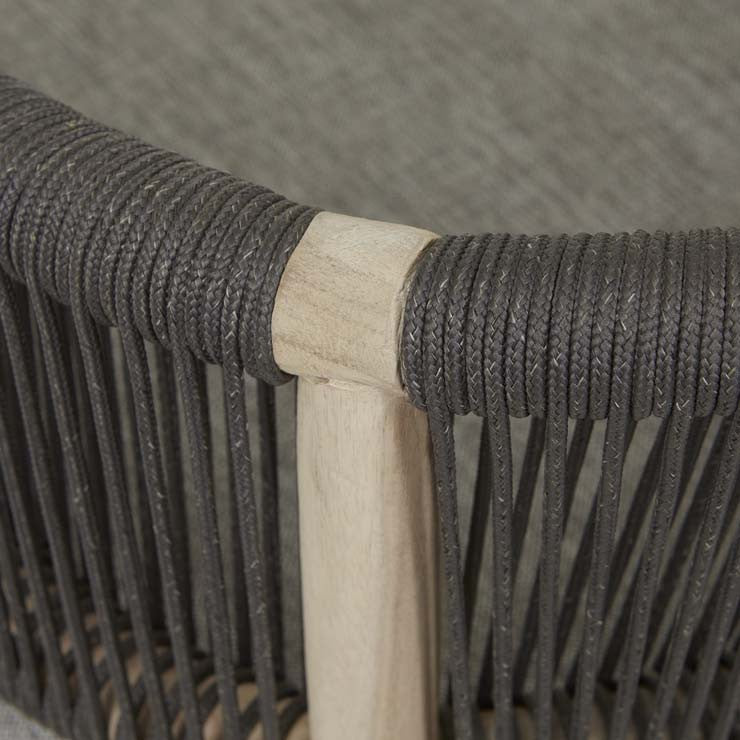 Corsica Rope Dining Armchair by GlobeWest from Make Your House A Home Premium Stockist. Outdoor Furniture Store Bendigo. 20% off Globe West. Australia Wide Delivery.