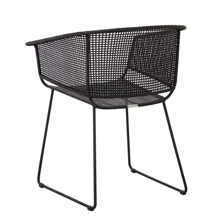 Corsica Sleigh Dining Armchair by GlobeWest from Make Your House A Home Premium Stockist. Outdoor Furniture Store Bendigo. 20% off Globe West. Australia Wide Delivery.