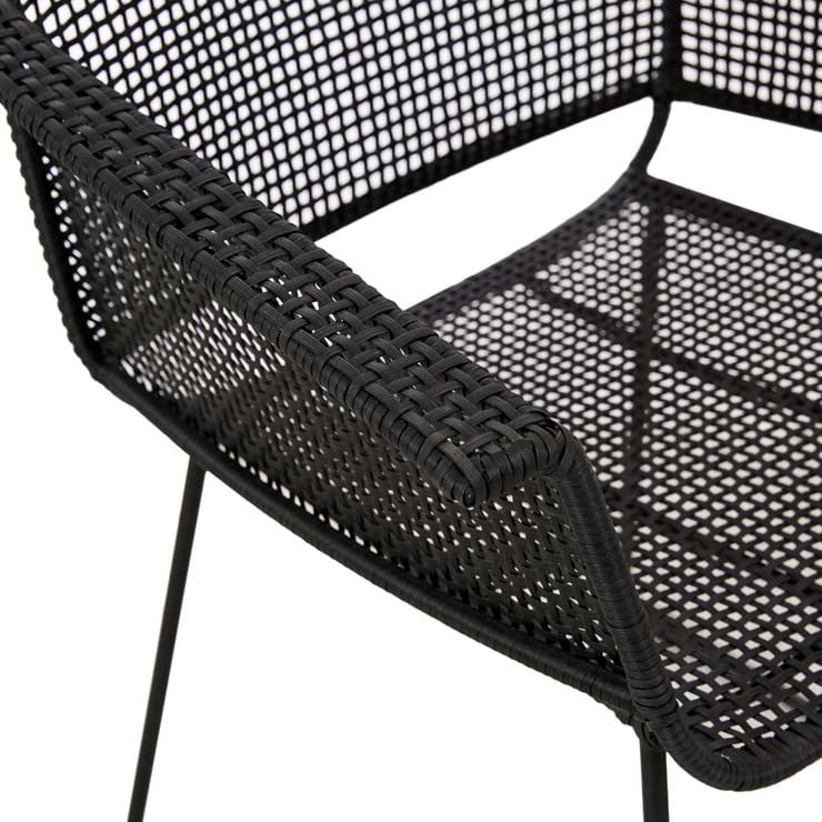 Corsica Sleigh Dining Armchair by GlobeWest from Make Your House A Home Premium Stockist. Outdoor Furniture Store Bendigo. 20% off Globe West. Australia Wide Delivery.