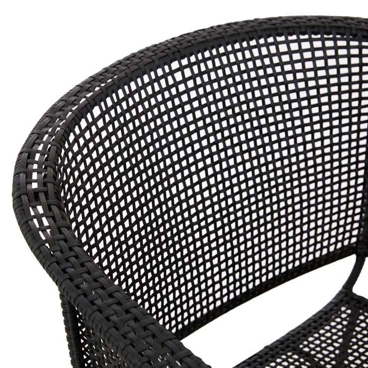 Corsica Sleigh Dining Armchair by GlobeWest from Make Your House A Home Premium Stockist. Outdoor Furniture Store Bendigo. 20% off Globe West. Australia Wide Delivery.