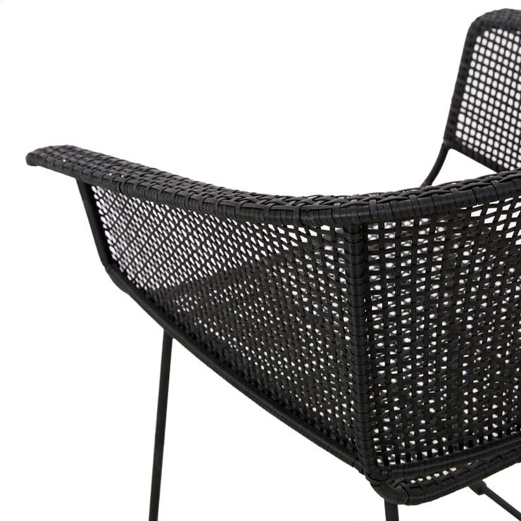 Corsica Sleigh Dining Armchair by GlobeWest from Make Your House A Home Premium Stockist. Outdoor Furniture Store Bendigo. 20% off Globe West. Australia Wide Delivery.