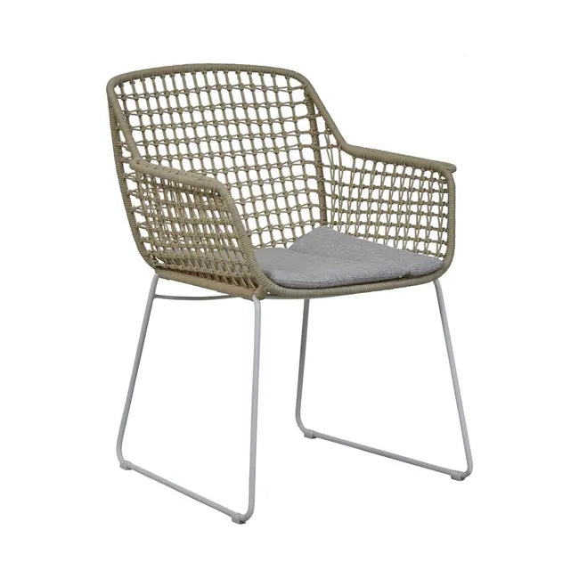 Granada Island Dining Arm Chair by GlobeWest from Make Your House A Home Premium Stockist. Outdoor Furniture Store Bendigo. 20% off Globe West. Australia Wide Delivery.