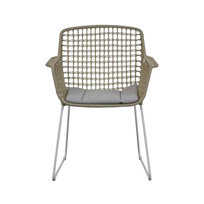 Granada Island Dining Arm Chair by GlobeWest from Make Your House A Home Premium Stockist. Outdoor Furniture Store Bendigo. 20% off Globe West. Australia Wide Delivery.