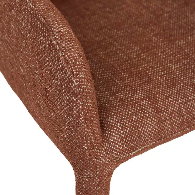 Globewest Jules Dining Chair in Brick