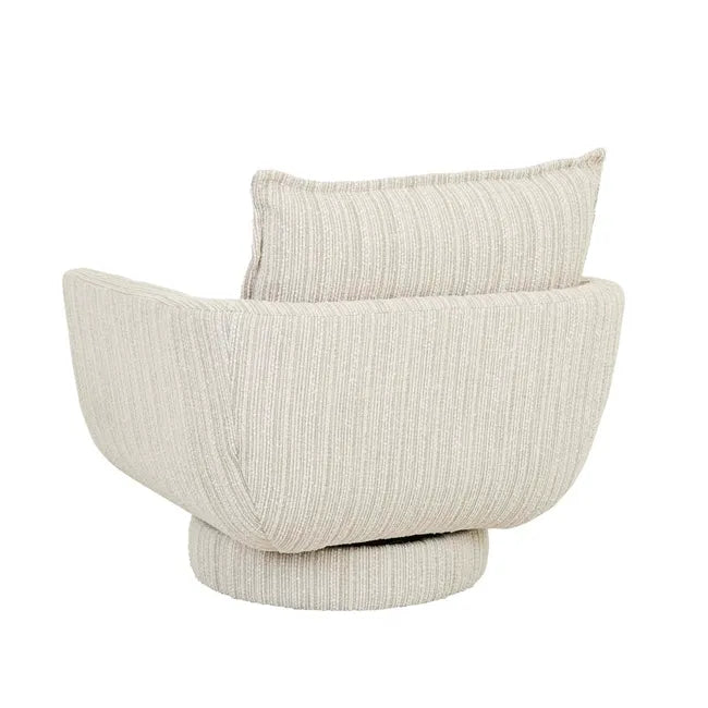 GLOBEWEST Kennedy Loft Occasional Chair - Stone Slub