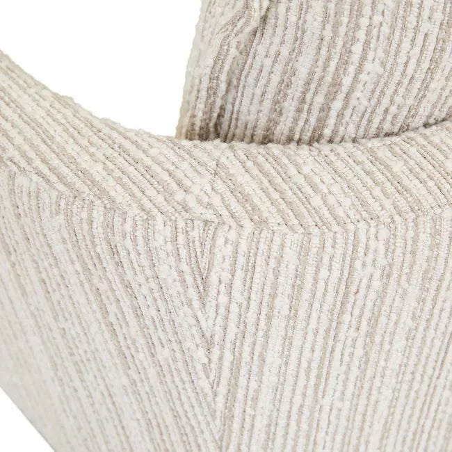 GLOBEWEST Kennedy Loft Occasional Chair - Stone Slub