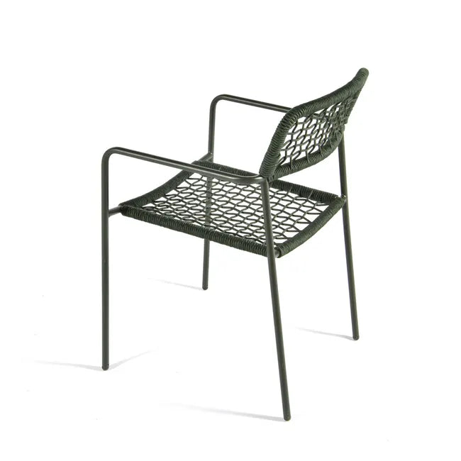 Pier Rope Dining Arm Chair by GlobeWest from Make Your House A Home Premium Stockist. Outdoor Furniture Store Bendigo. 20% off Globe West. Australia Wide Delivery.