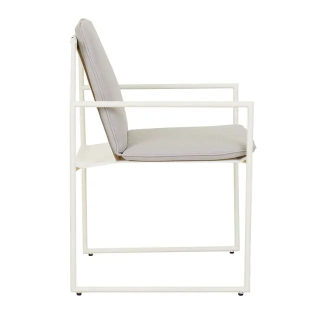 Pier Sleigh Dining Arm Chair by GlobeWest from Make Your House A Home Premium Stockist. Outdoor Furniture Store Bendigo. 20% off Globe West. Australia Wide Delivery.