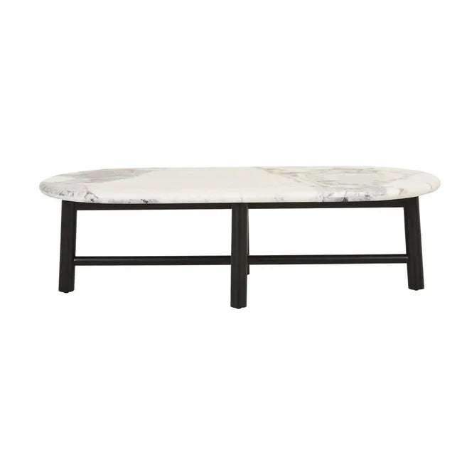 Artie Oval Marble Coffee Table by GlobeWest from Make Your House A Home Premium Stockist. Furniture Store Bendigo. 20% off Globe West. Australia Wide Delivery.