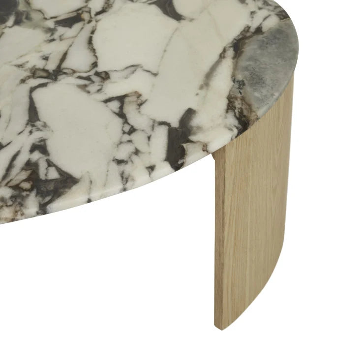 Oberon Curve Marble Coffee Table by GlobeWest from Make Your House A Home Premium Stockist. Furniture Store Bendigo. 20% off Globe West Sale. Australia Wide Delivery.