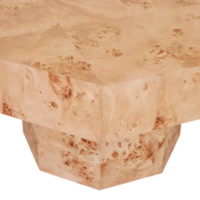 Trove Burl Coffee Table by GlobeWest