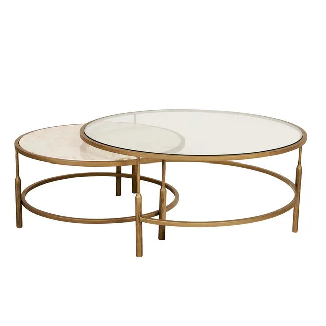 Verona Charm Nest of 2 Coffee Tables