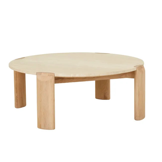 Globewest Willa Travertine Coffee Table