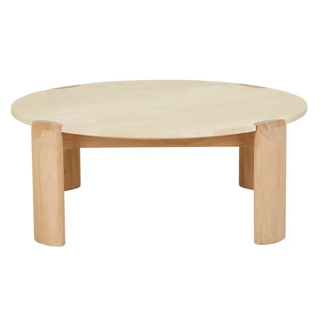 Globewest Willa Travertine Coffee Table