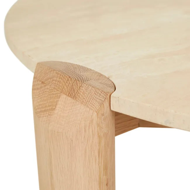 Globewest Willa Travertine Coffee Table