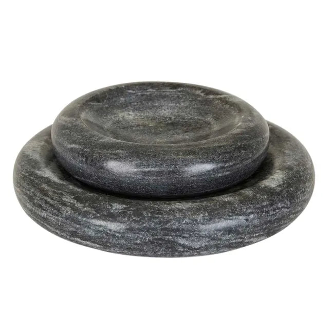 GlobeWest Rufus Indra Bowl - Black Marble