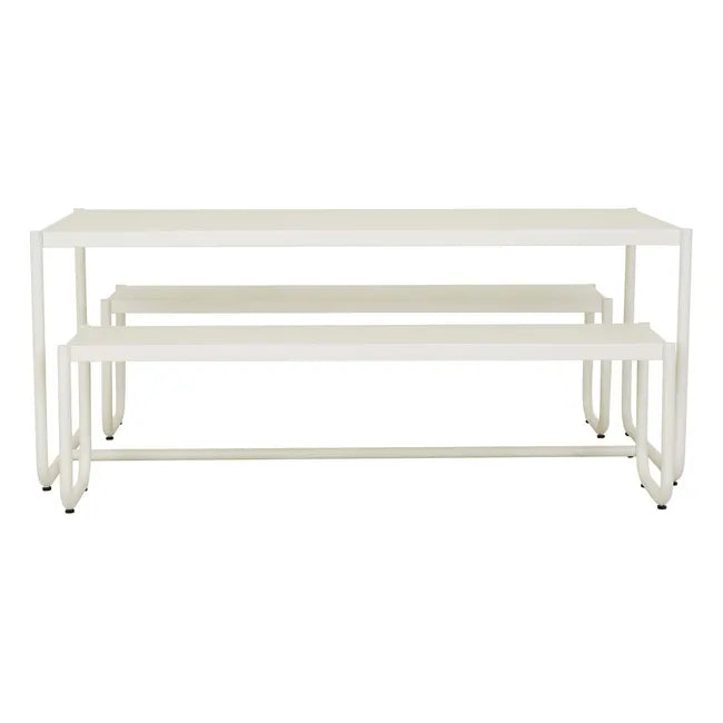 Pier Curve Dining Set Table by GlobeWest from Make Your House A Home Premium Stockist. Outdoor Furniture Store Bendigo. 20% off Globe West. Australia Wide Delivery.