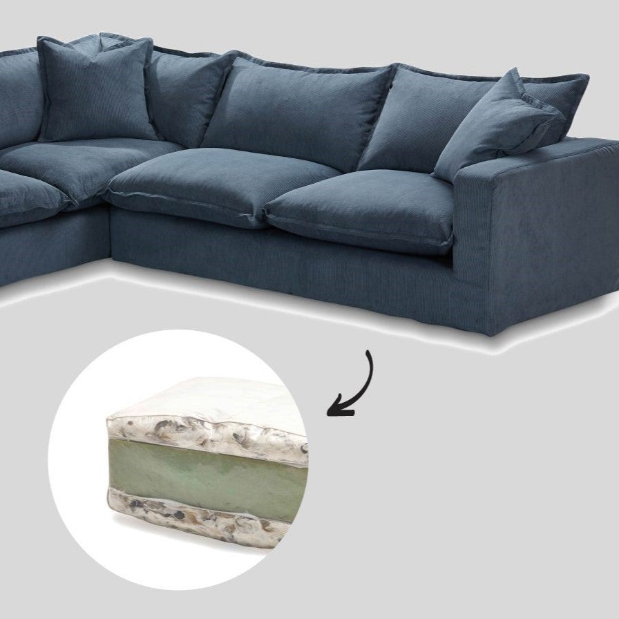 Daydream Loose Cover Modular Sofa by Molmic from Make Your House A Home. Furniture Store Bendigo. Made in Melbourne. Australia Wide Delivery.