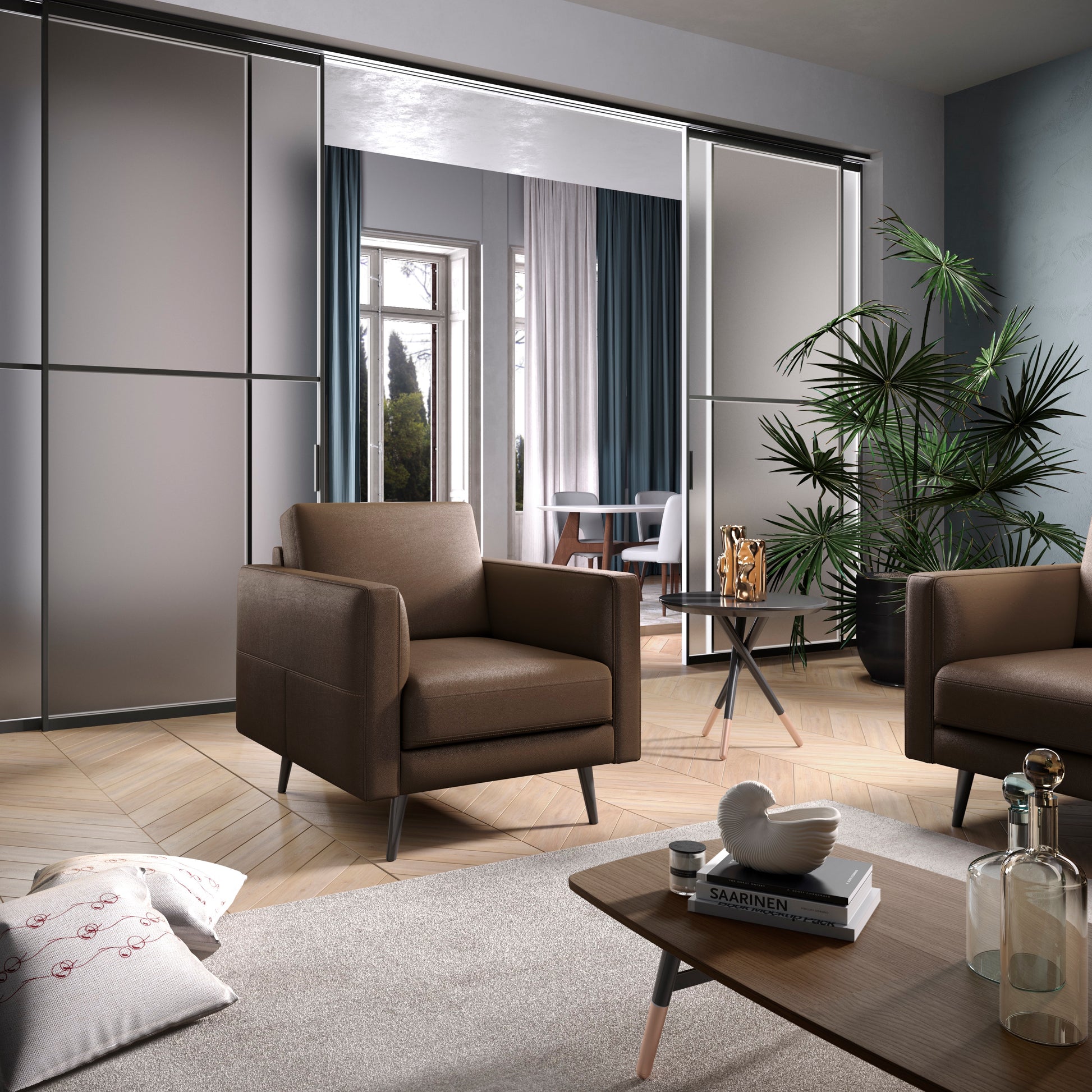 Natuzzi Editions Destrezza C092 Modular Sofa. Available from your Natuzzi Stockist Make Your House A Home, Bendigo, Victoria. Australia wide delivery to Melbourne. Italian leather.