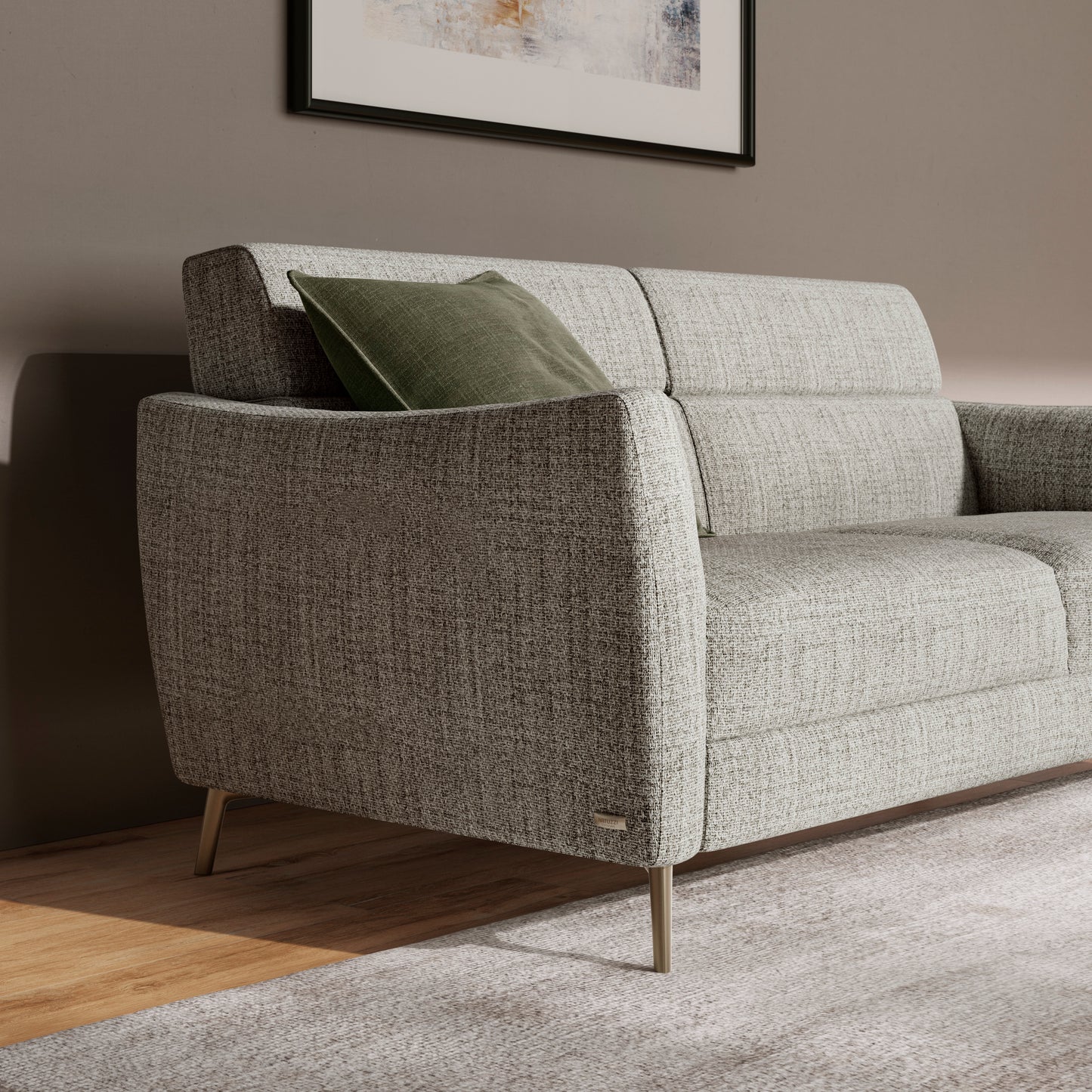 Natuzzi Editions Greg C200 Modular Sofa. Available from your Natuzzi Stockist Make Your House A Home, Bendigo, Victoria. Australia wide delivery to Melbourne. Italian leather.