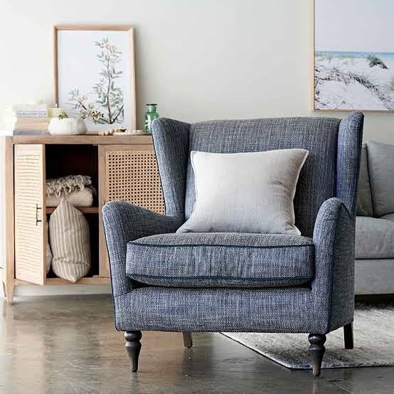 Hadleigh Wing Occasional Chair by Molmic available from Make Your House A Home, Furniture Store located in Bendigo, Victoria. Australian Made in Melbourne.