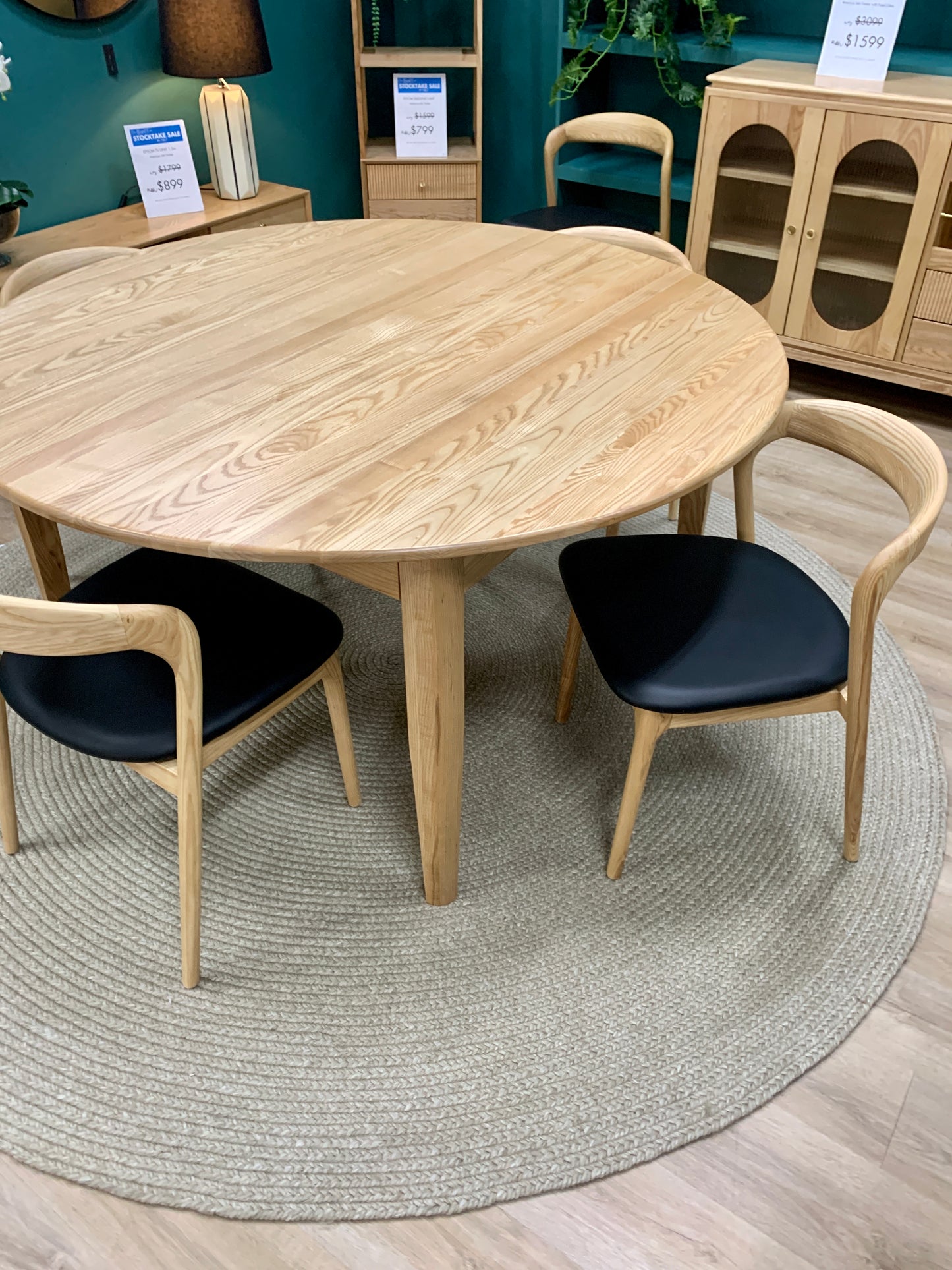 Epsom Round Dining Table - American Ash