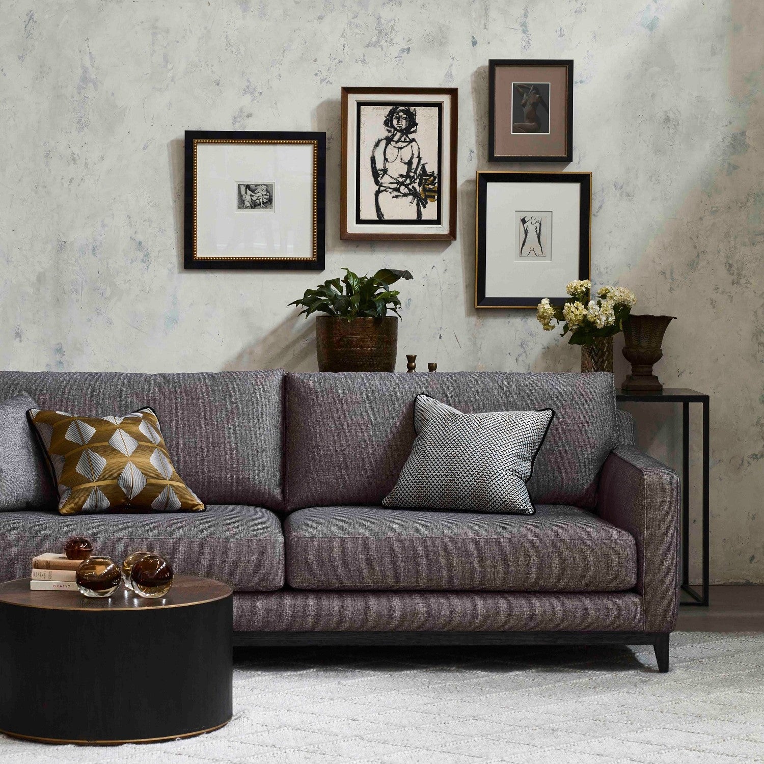 Barker Sofa by Molmic available from Make Your House A Home, Furniture Store located in Bendigo, Victoria. Australian Made in Melbourne.