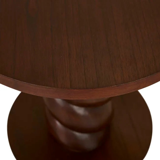 Trove Twist Side Table by GlobeWest