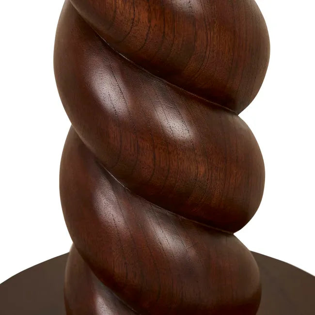 Trove Twist Side Table by GlobeWest