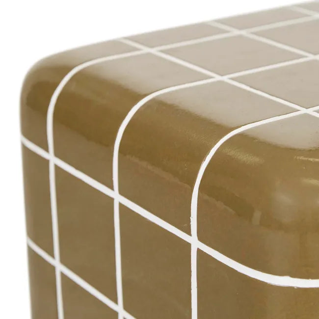 Seville Tile Side Table by GlobeWest from Make Your House A Home Premium Stockist. Furniture Store Bendigo. 20% off Globe West Sale. Australia Wide Delivery.