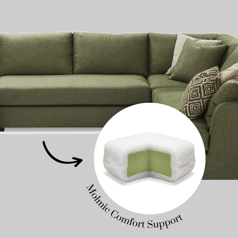 Palisades Modular Sofa by Molmic available from Make Your House A Home, Furniture Store located in Bendigo, Victoria. Australian Made in Melbourne.