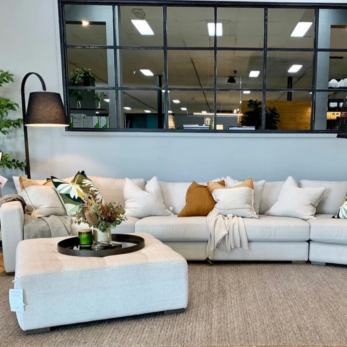 Dempsey Modular Sofa by Molmic available from Make Your House A Home, Furniture Store located in Bendigo, Victoria. Australian Made in Melbourne.