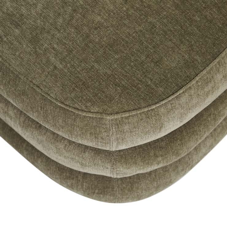 Kennedy Ribbed Large Square Ottoman by GlobeWest from Make Your House A Home Premium Stockist. Furniture Store Bendigo. 20% off Globe West Sale. Australia Wide Delivery.