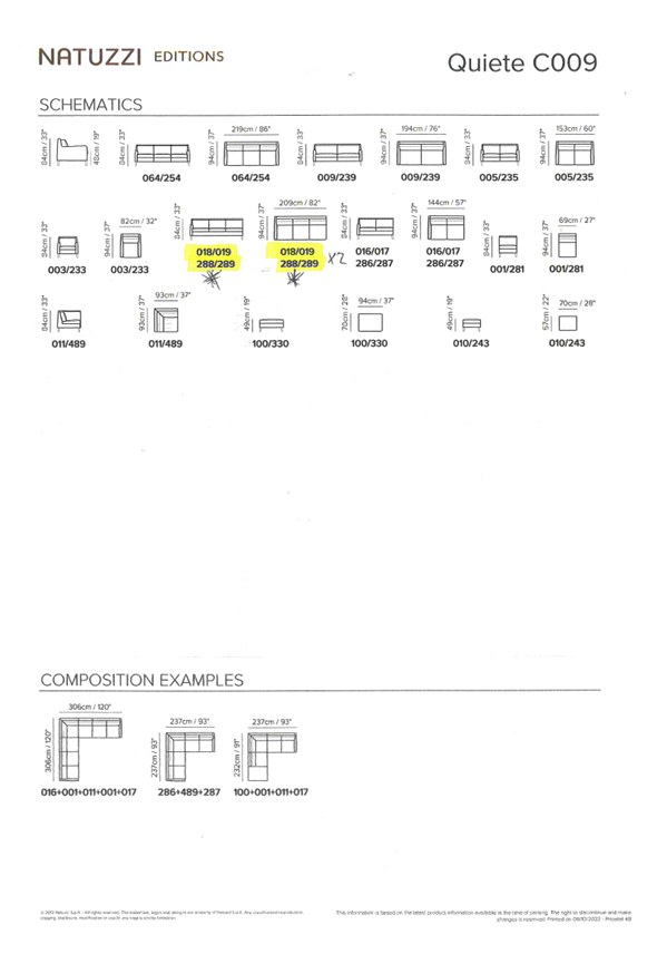 Natuzzi Editions Quiete Modular
