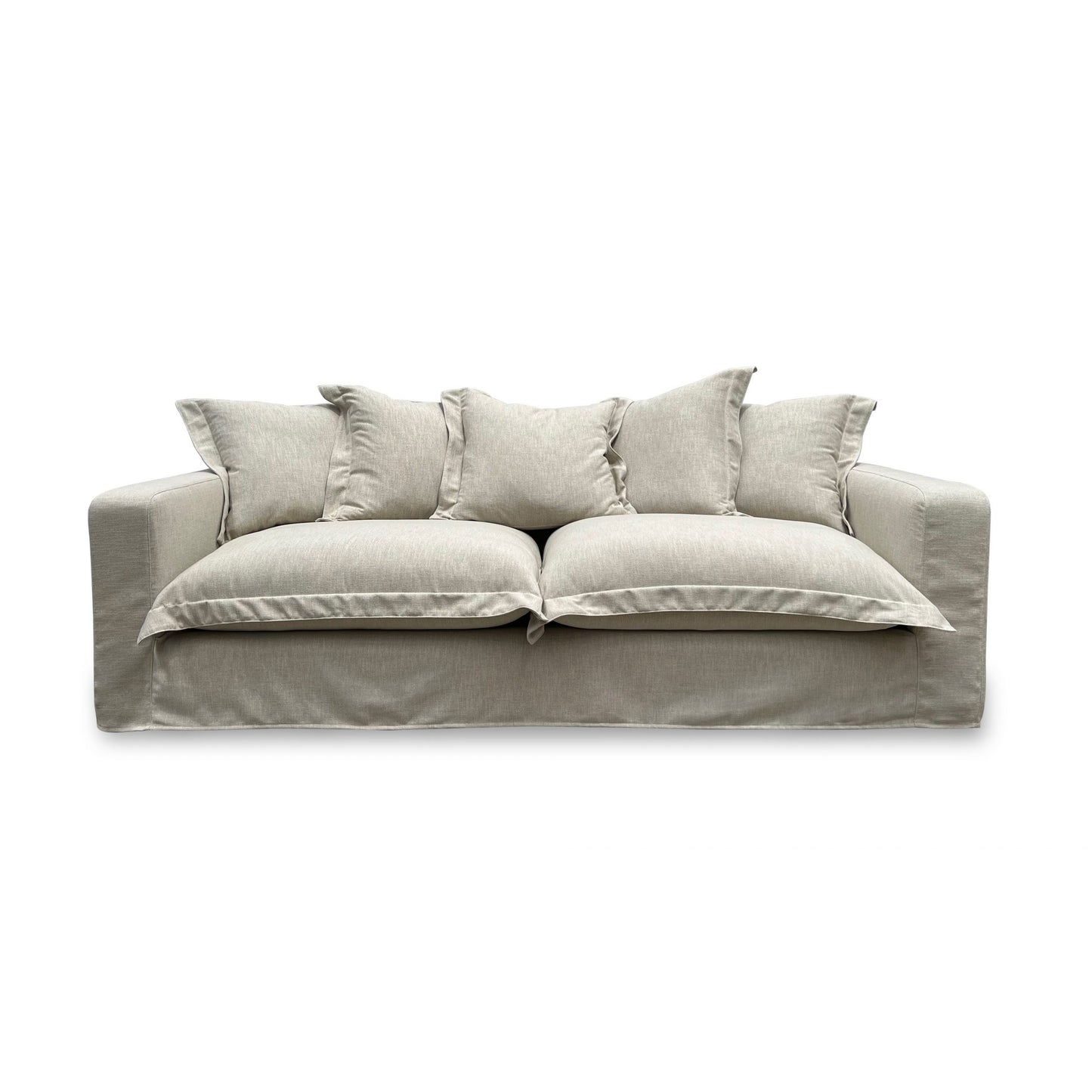 Roseberry Loose Cover Sofa by Molmic available from Make Your House A Home, Furniture Store located in Bendigo, Victoria. Australian Made in Melbourne.