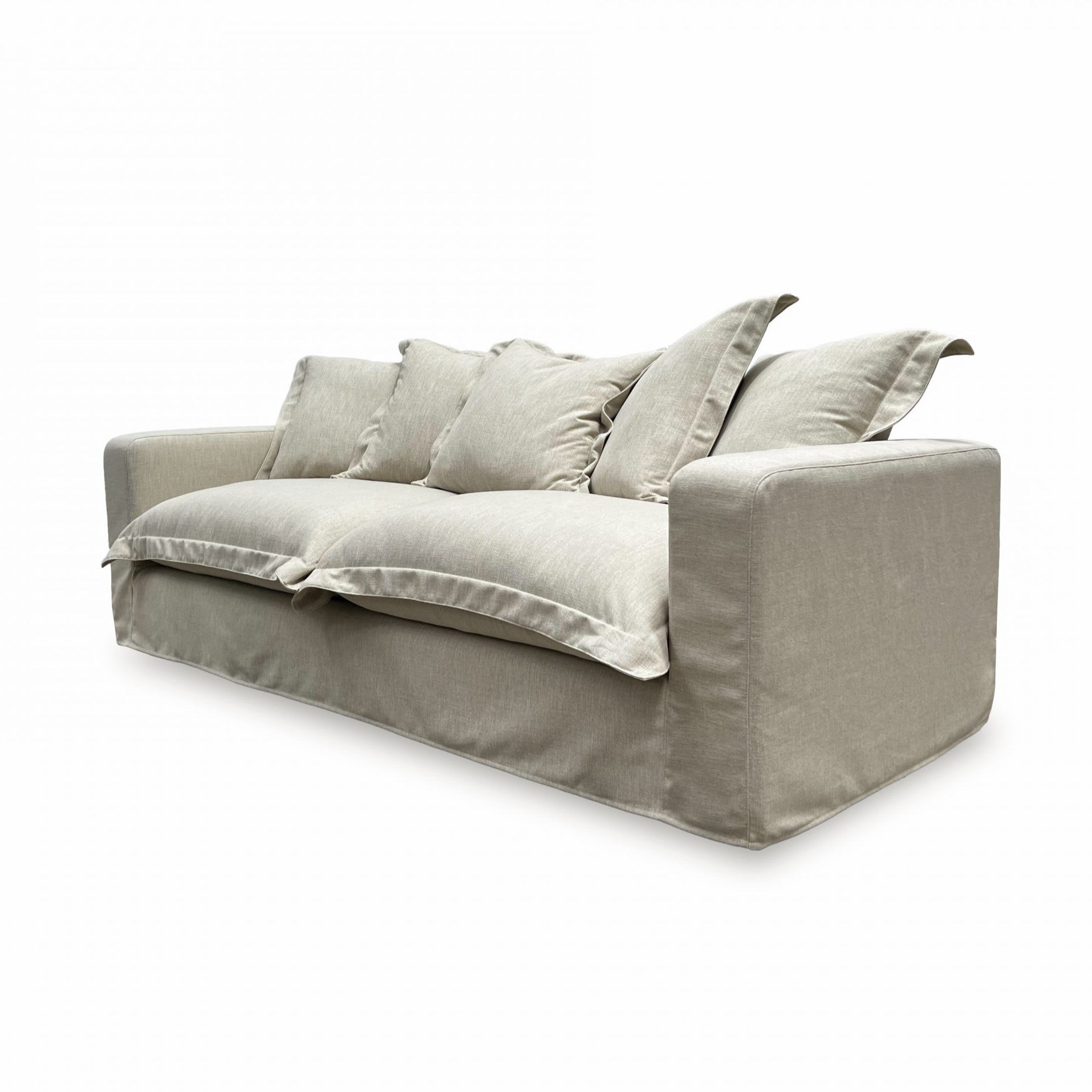 Roseberry Loose Cover Sofa by Molmic available from Make Your House A Home, Furniture Store located in Bendigo, Victoria. Australian Made in Melbourne.