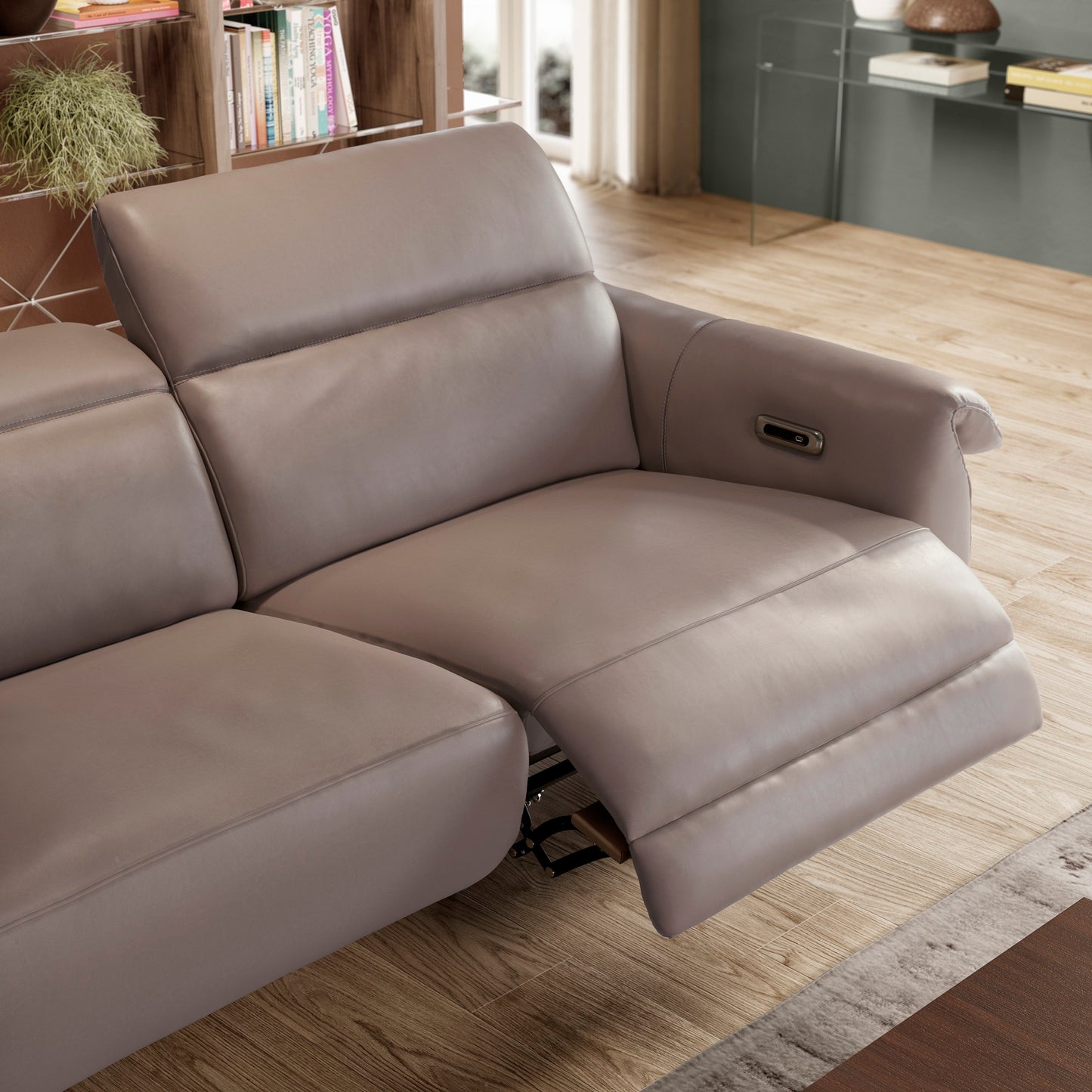 Natuzzi Editions Leggiadro C143 Modular Sofa. Available from your Natuzzi Stockist Make Your House A Home, Bendigo, Victoria. Australia wide delivery to Melbourne. Italian leather.