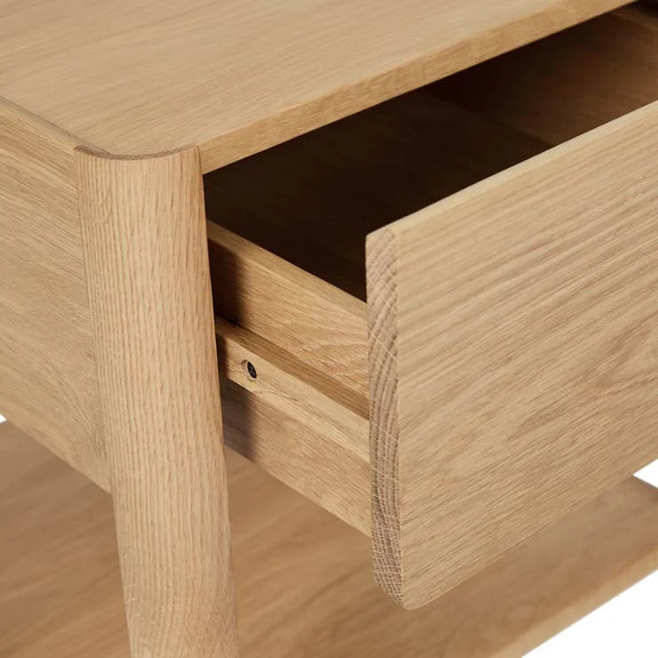 Sketch Tye Bedside Table by GlobeWest from Make Your House A Home Premium Stockist. Furniture Store Bendigo. 20% off Globe West Sale. Australia Wide Delivery.