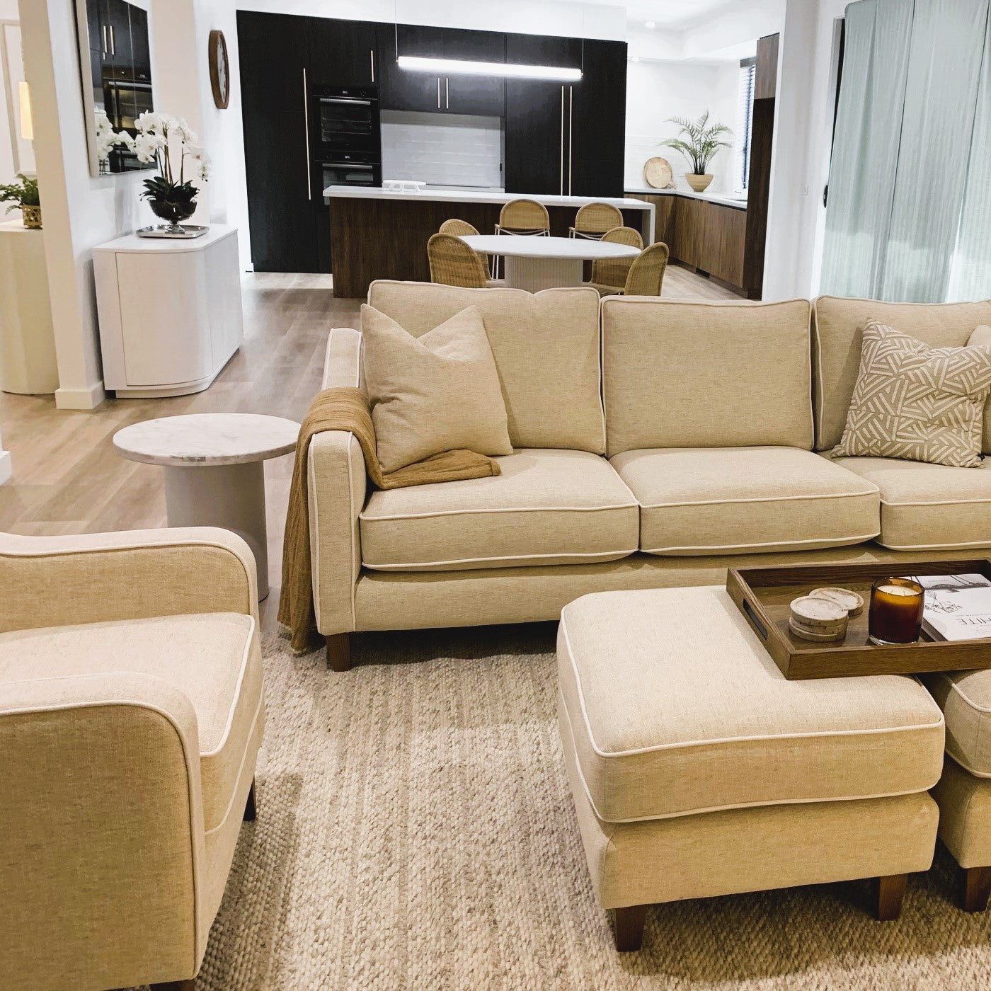 Windsor Sofa by Molmic available from Make Your House A Home, Furniture Store located in Bendigo, Victoria. Australian Made in Melbourne. Hanley Sofa
