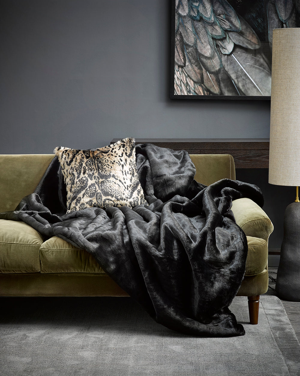 Heirloom African Leopard Cushions in Faux Fur are available from Make Your House A Home Premium Stockist. Furniture Store Bendigo, Victoria. Australia Wide Delivery. Furtex Baya.