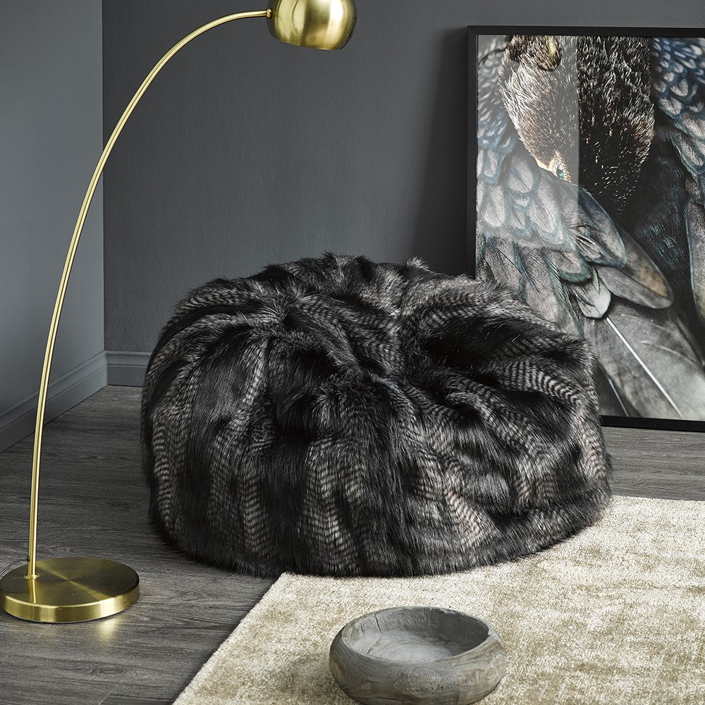 Heirloom Plush Pod Faux Fur Bean Bag Cover from Make Your House A Home Premium Stockist. Furniture Store Bendigo, Victoria. Australia Wide Delivery.