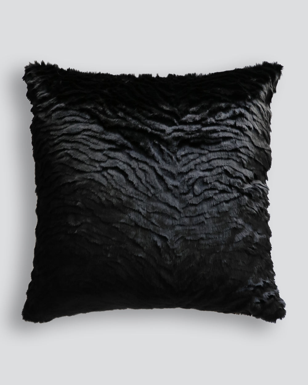 Heirloom Black Tiger Cushions in Faux Fur are available from Make Your House A Home Premium Stockist. Furniture Store Bendigo, Victoria. Australia Wide Delivery. Furtex Baya.
