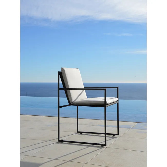 Pier Sleigh Dining Arm Chair by GlobeWest from Make Your House A Home Premium Stockist. Outdoor Furniture Store Bendigo. 20% off Globe West. Australia Wide Delivery.