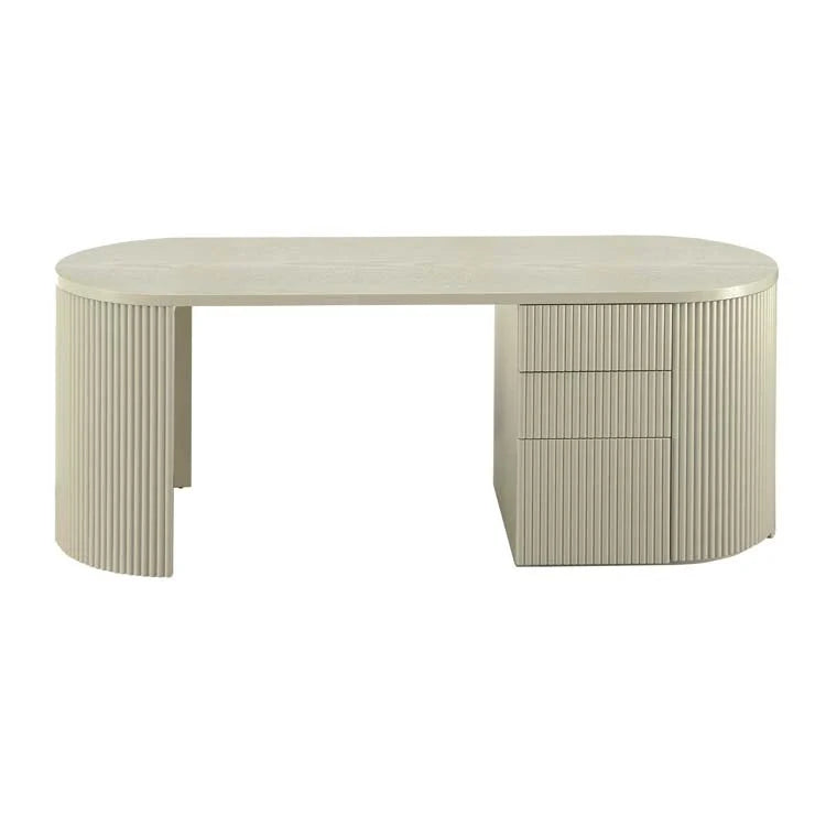 Benjamin Ripple Grand Desk by GlobeWest from Make Your House A Home Premium Stockist. Furniture Store Bendigo. 20% off Globe West. Australia Wide Delivery.