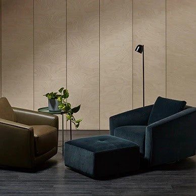 Dune Lowline Swivel Occasional Chair by Molmic available from Make Your House A Home, Furniture Store located in Bendigo, Victoria. Australian Made in Melbourne.