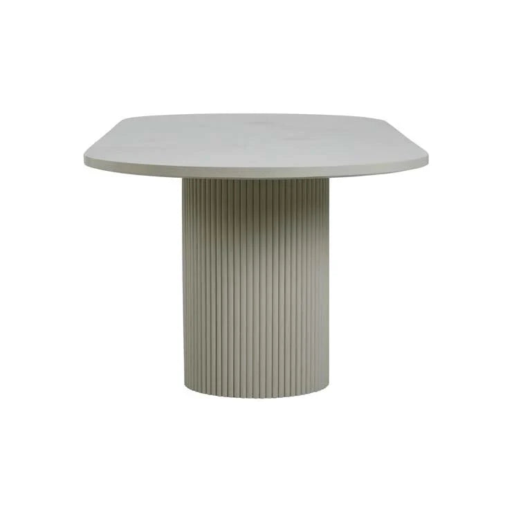 Benjamin Ripple Oval Dining Table by GlobeWest from Make Your House A Home Premium Stockist. Furniture Store Bendigo. 20% off Globe West. Australia Wide Delivery.